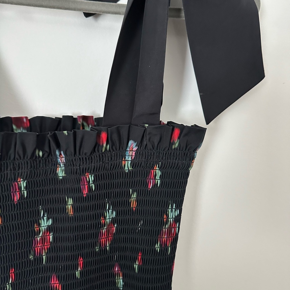 Hill House Home the ribbon Ellie nap dress black midi - Picture 9 of 10